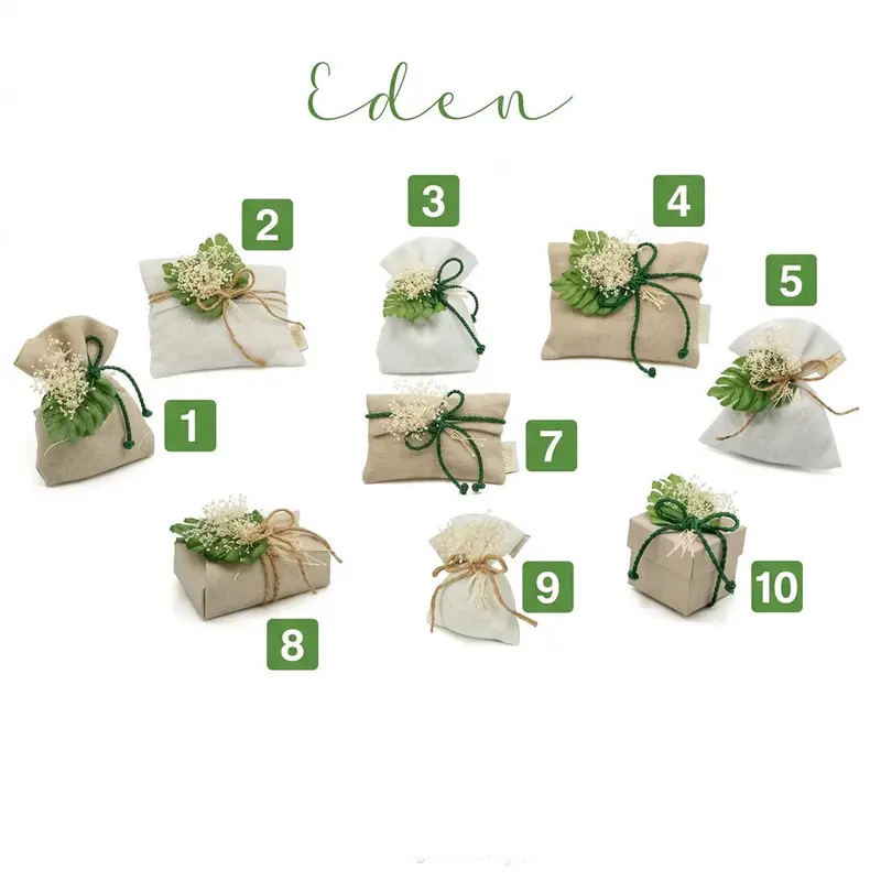 Maela Portaconfetti Linea Eden Confezioni Varianti Naturali