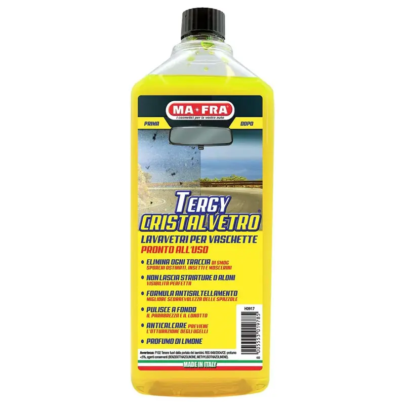 Mafra Lavavetri Tergy Cristalvetro Pluristagion. 1 L - 6 Pz