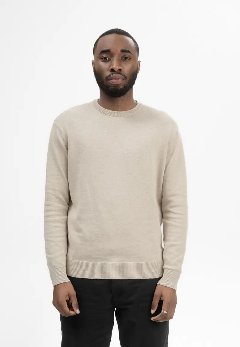 Maglioncino leggero uomo in Cotone Organico GOTS