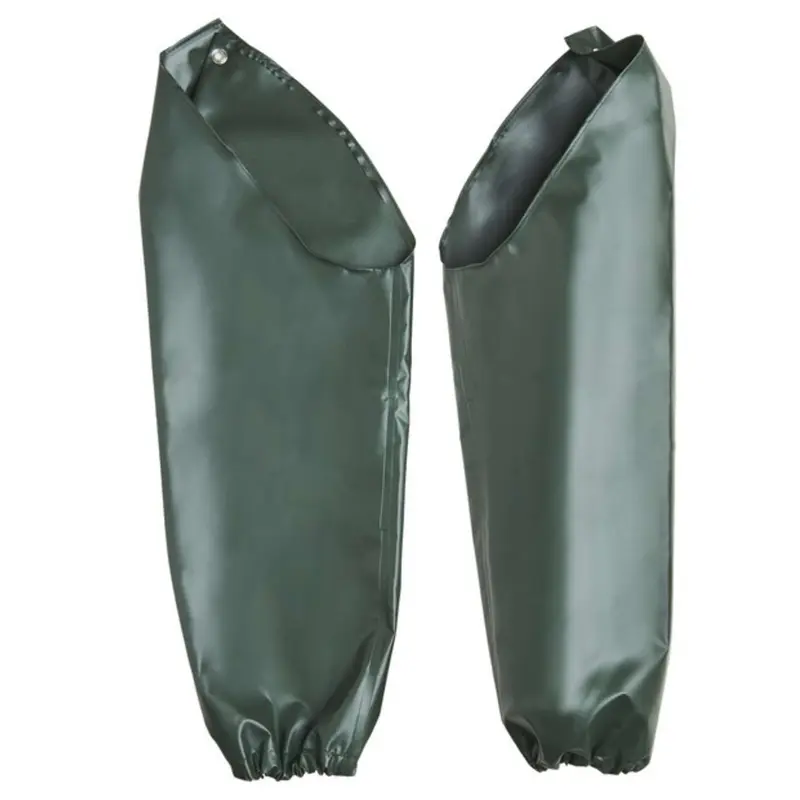 Manicotti Nylon Bispalmato In Pvc C/Occhiello 350 Gr/Mq Col. Verde Mis. Xl