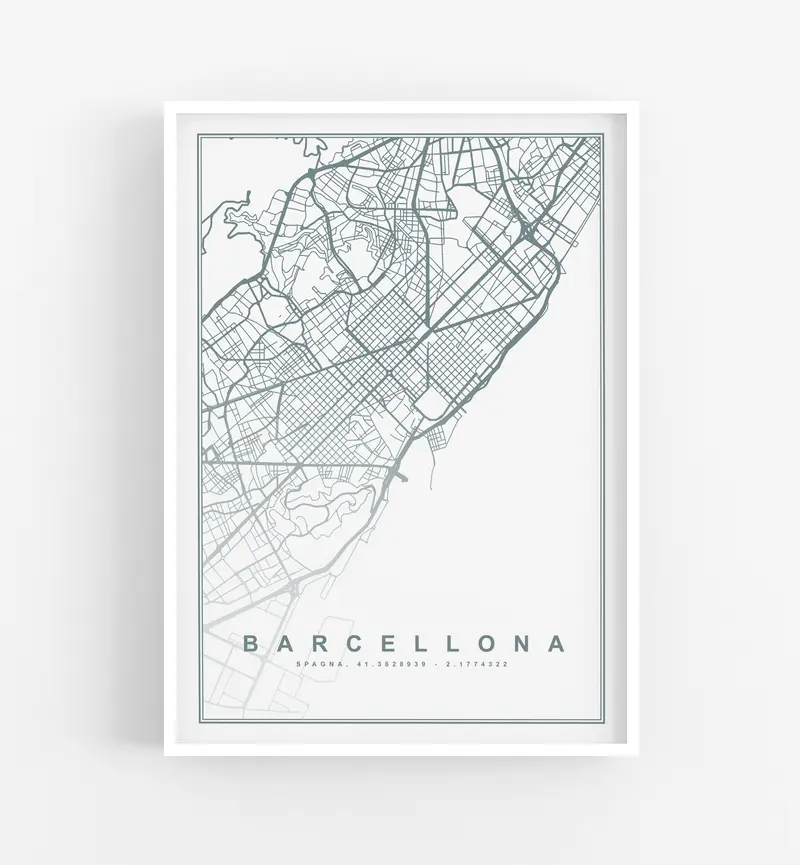 Mappa Barcellona
