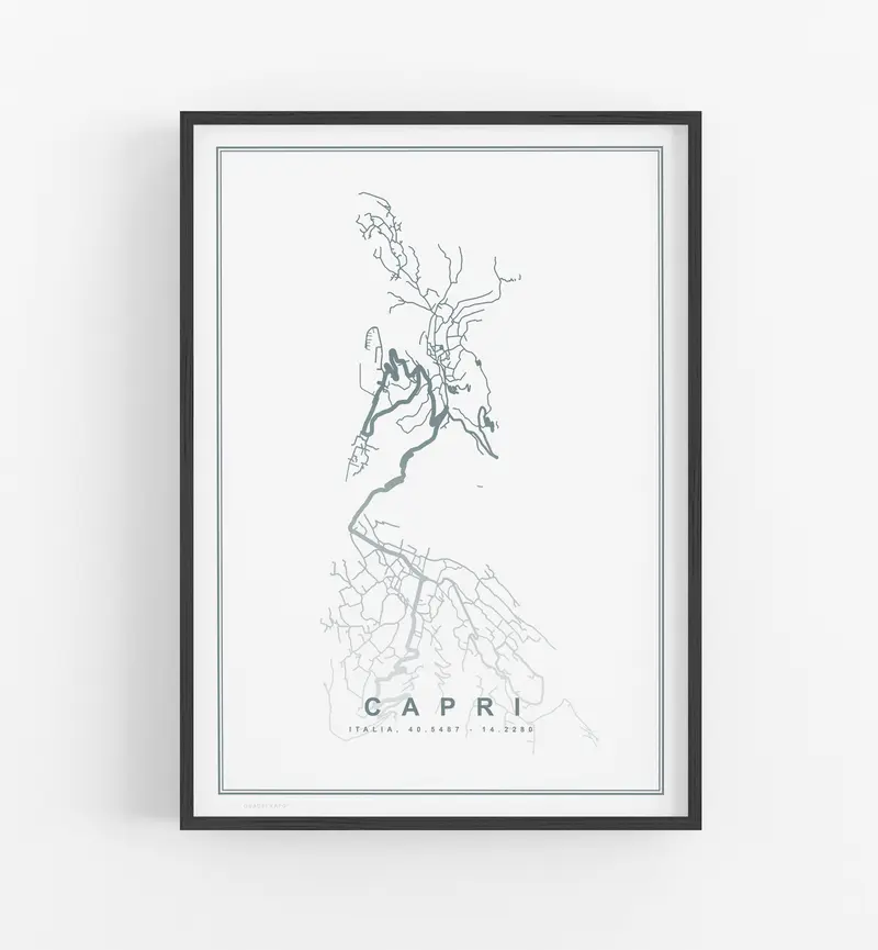Mappa Capri