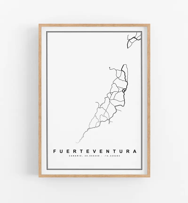 Mappa Fuerteventura