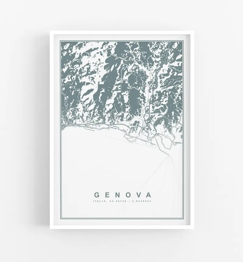 Mappa Genova