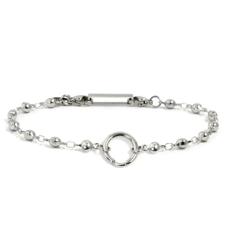 Marlù - Bracciale catena ball chain silver | Rohome