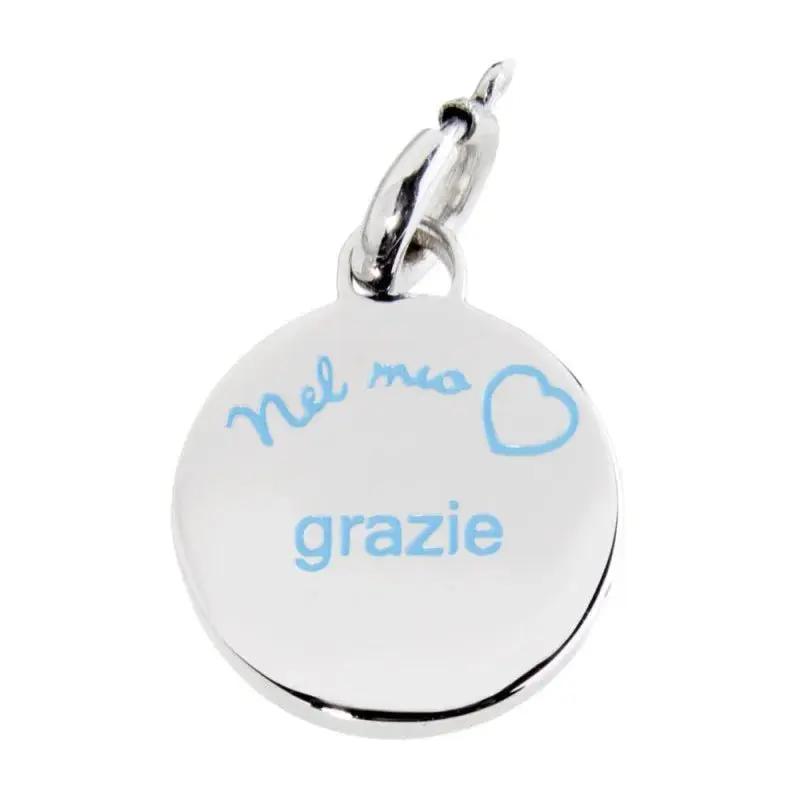 Marlù - Charm acciaio grazie | Rohome