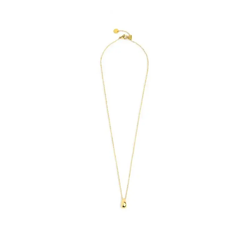 Marlù - Collana con centrale a forma di goccia gold | Rohome