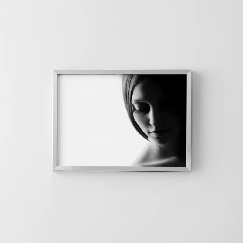 Mascagni Cornice Porta Foto Alluminio Argento 10x15 cm