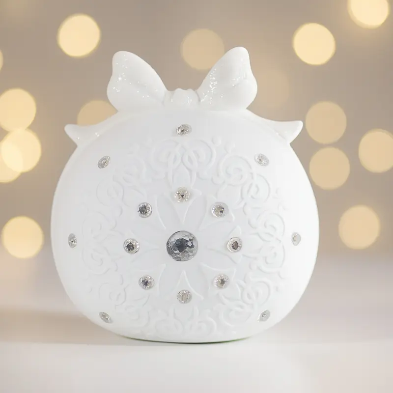Mascagni Sfera Merry Christmas LED H 15 cm Natale