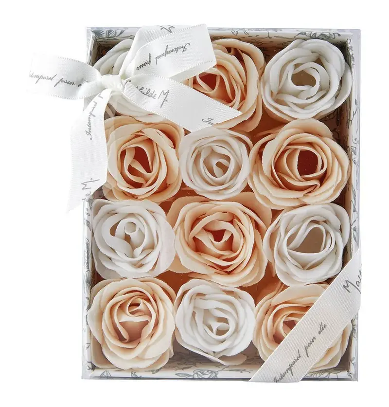 Mathilde - Scatola di rose di Sapone per mani | Rohome