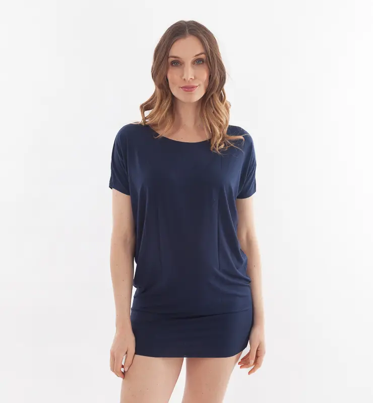 Maximaglia in tencel™ a maniche corte