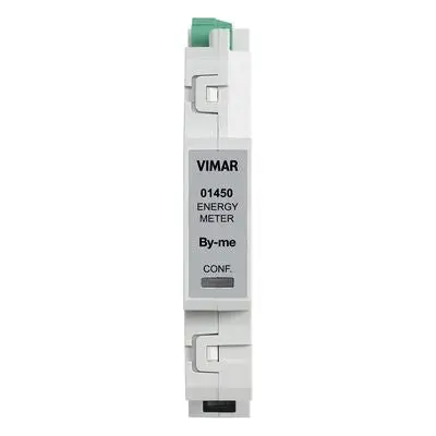 Misuratore Energia VIMAR 01450 - 3 Ingressi Sensore Toroidale 25W-100kW DIN
