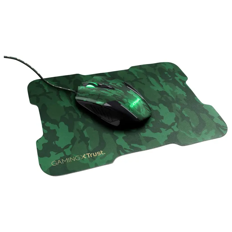 Mouse Gaming Gtx 781 Rixa Con Tappetino Per Mouse (23611) Camouflage