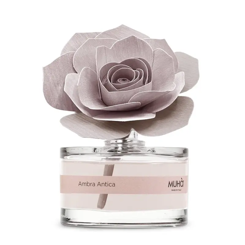 Muha' - Profumatore ambiente rosa 50ml Ambra antica | Rohome