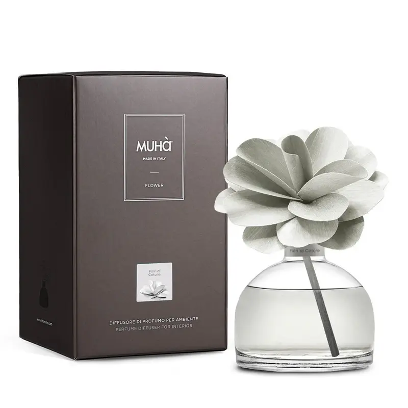 Muhà - Profumo ambiente camelia 200ml fiori di cotone | rohome