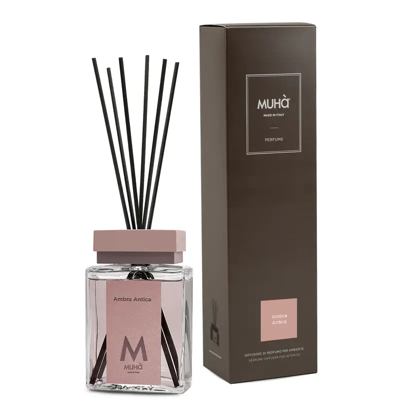 Muhà - profumo ambiente stick ambra antica 100ml | Rohome