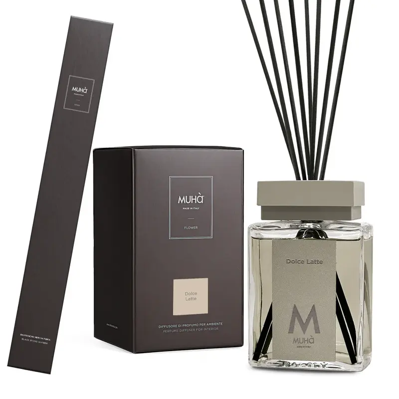 Muhà - profumo ambiente stick dolce latte 500ml | Rohome