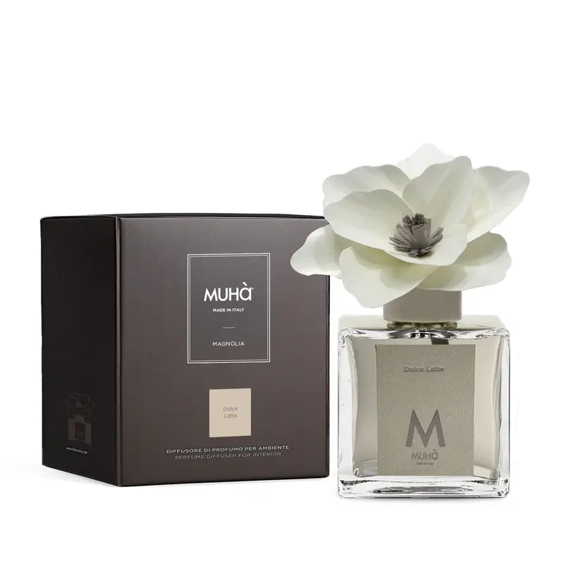 Muha'-profumo ambiente stick magnolia dolce latte 500ml | Rohome