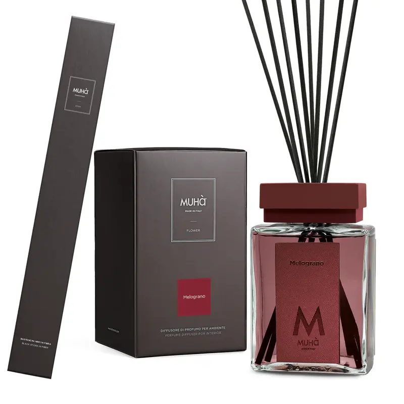 Muhà - profumo ambiente stick melograno 500ml | Rohome
