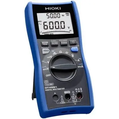 Multimetro Digitale ASITA DT4261 con Protezione Meccanica Cat-III 1000V Cat-IV 600V - IP54 Resistente Urti