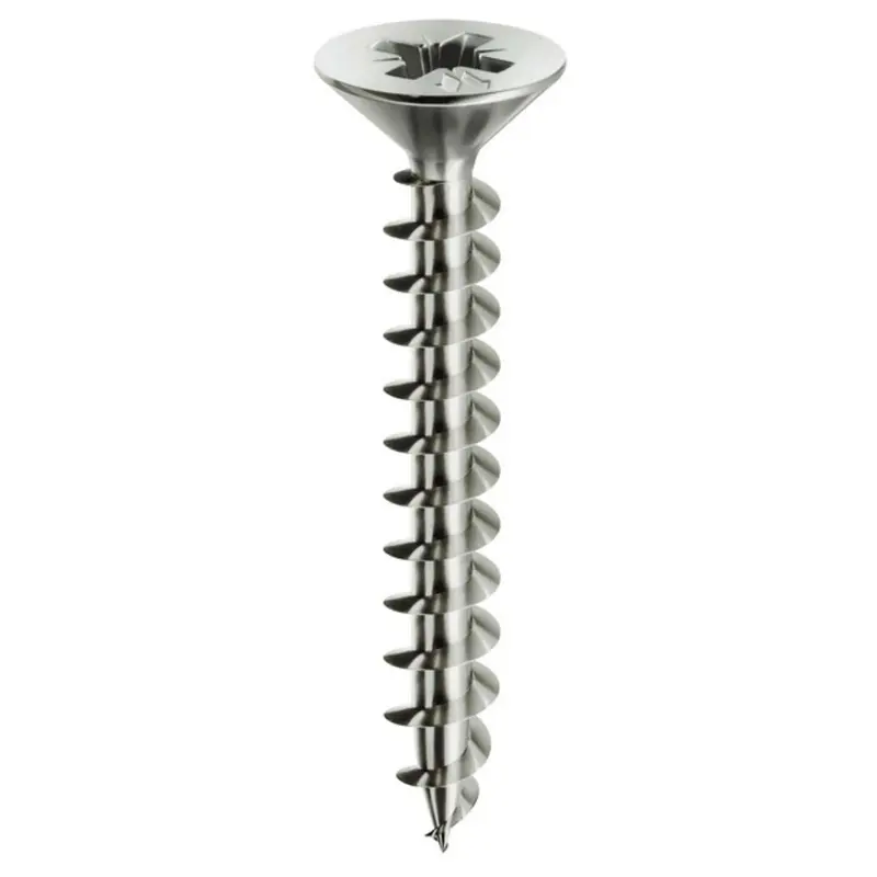 Mustad Vite Panelvit Chromiting Tsp Mm.5X 80 - 2 Ct
