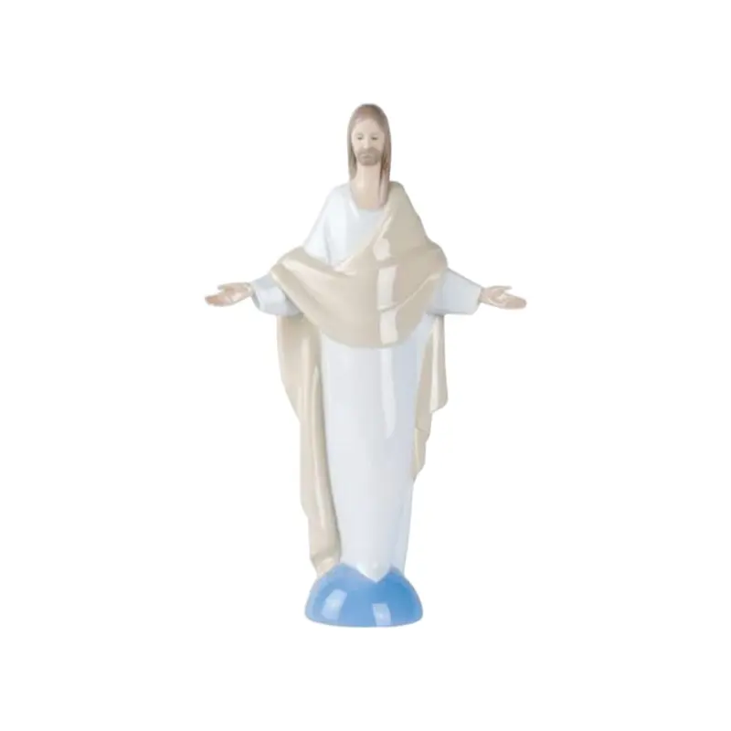 NAO by Lladrò Scultura Porcellana Gesù Cristo Redentore 30x18cm