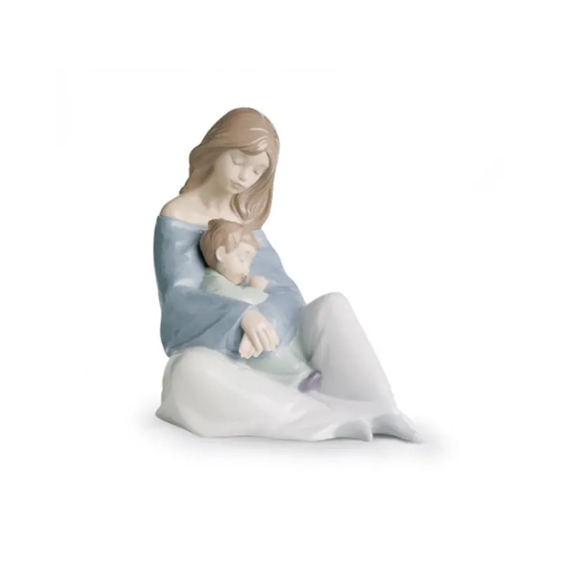 NAO by Lladrò Scultura Porcellana Il Legame Più Forte 18x19x13 cm