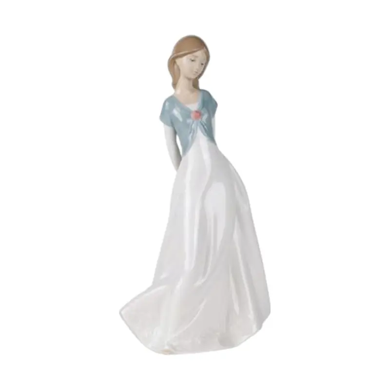 NAO Lladrò Scultura Porcellana Veramente Innamorata 25x13x11 cm