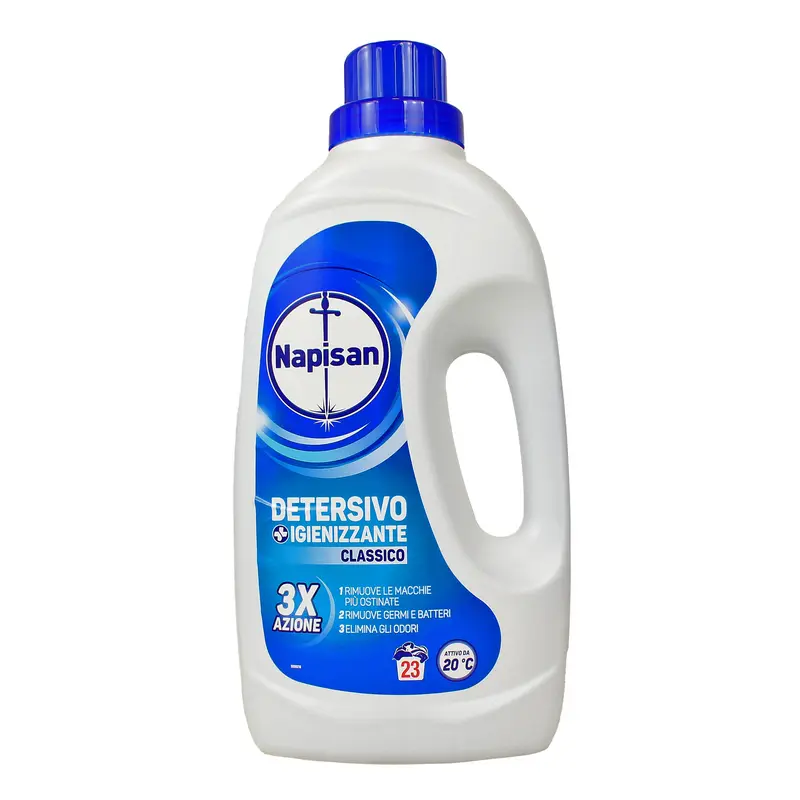 NAPISAN DETERSIVO IGIENIZZANTE LIQUIDO LAVATRICE CLASSICO 23 LAVAGGI