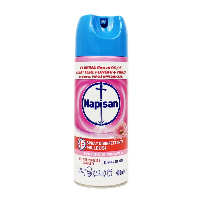 NAPISAN SPRAY DISINFETTANTE MILLEUSI PROFUMO DI PRIMAVERA 400 ML