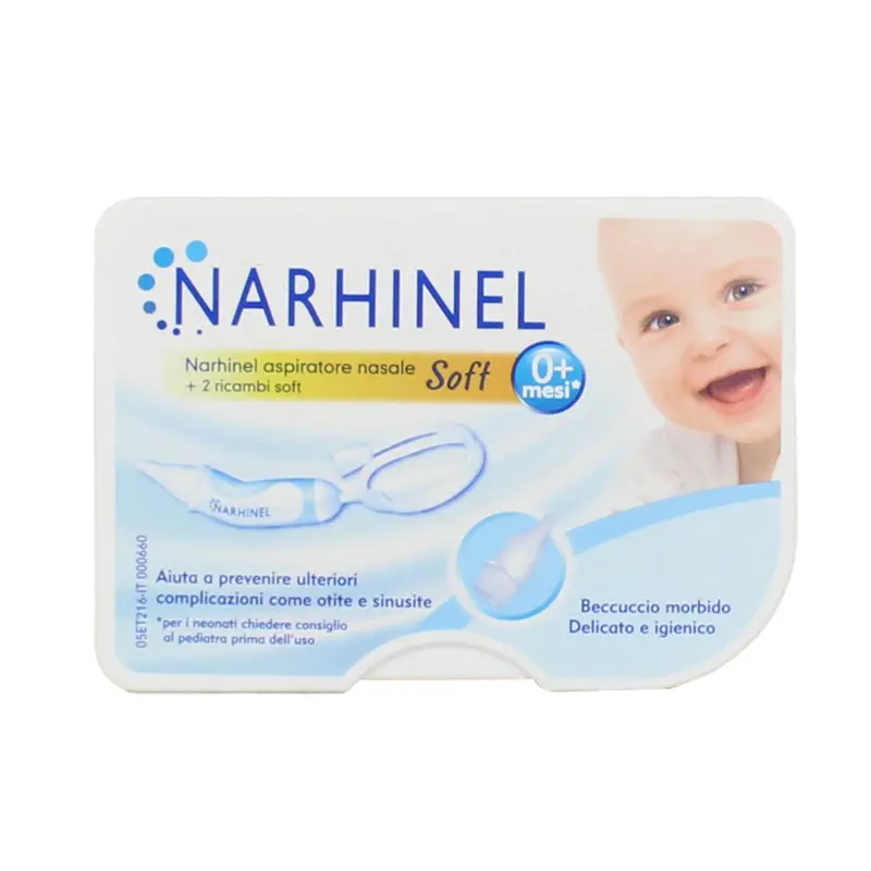 NARHINEL ASPIRATORE NASALE SOFT + 2 RICAMBI