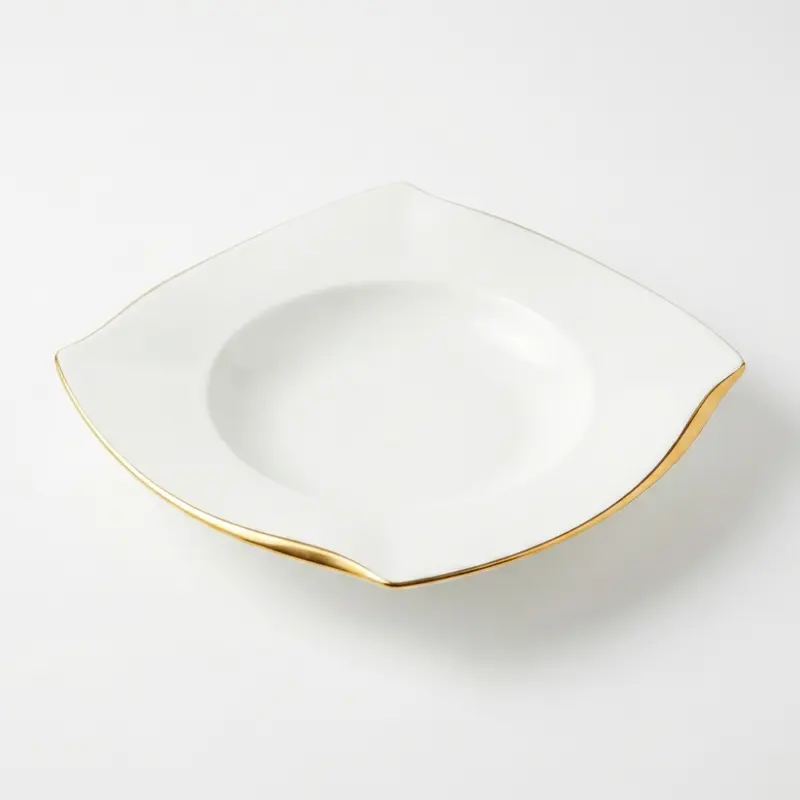 Narumi Piatto Fondo Bone China Forte Oro 26cm