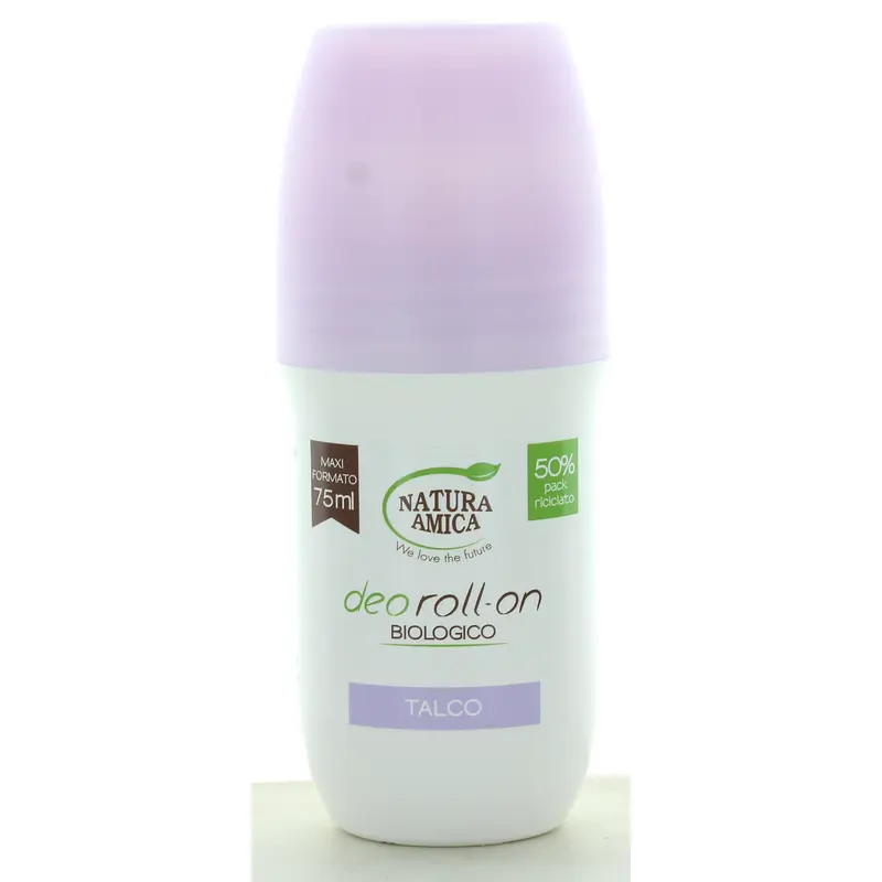 NATURA AMICA DEODORANTE ROLL-ON TALCO 75 ML