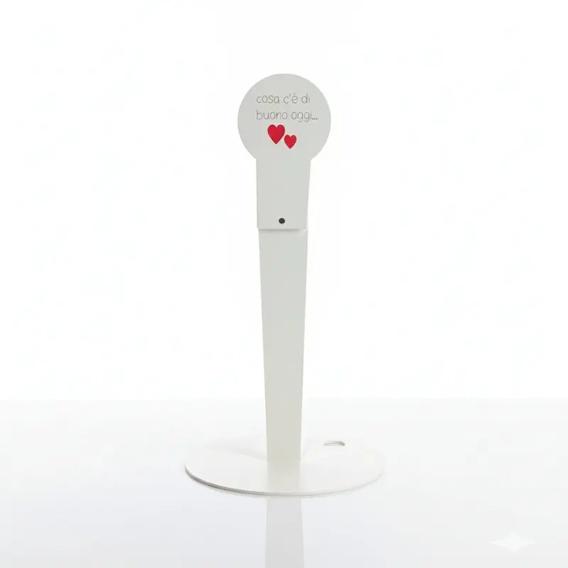 Negò Porta Rotoli Scottex in Metallo con Cuore 31x14 cm