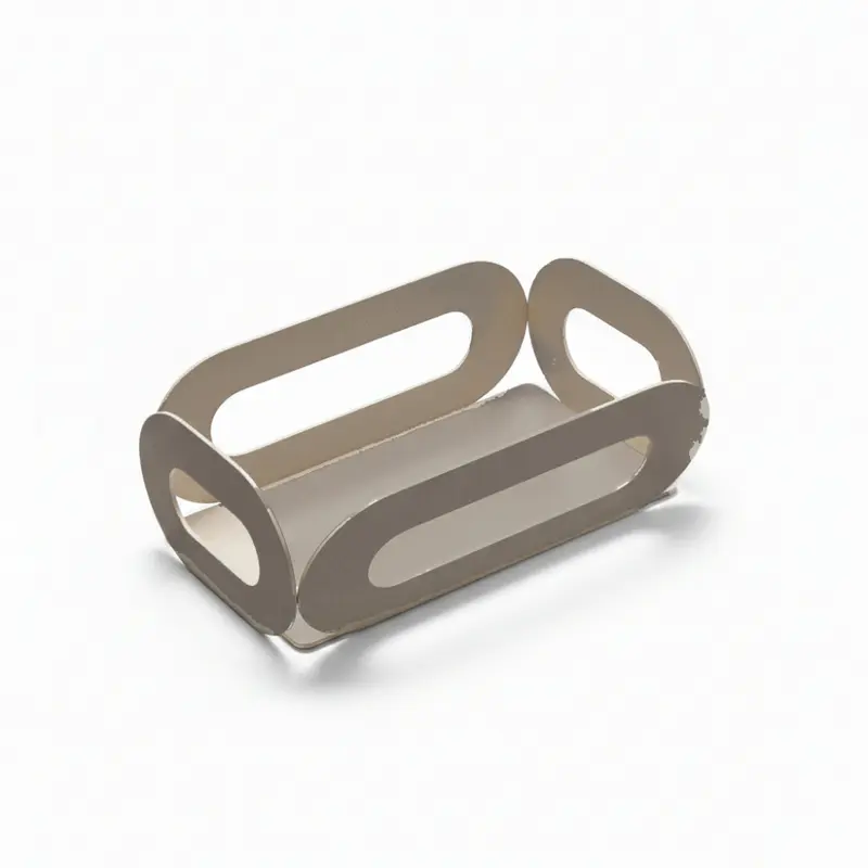 Negò Portabicchieri in Metallo Tortora 17x8,5 cm