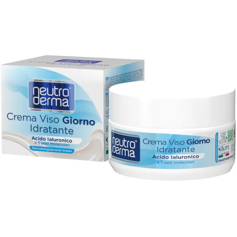 NEUTRO DERMA CREMA VISO GIORNO IDRATANTE VASO 50 ML