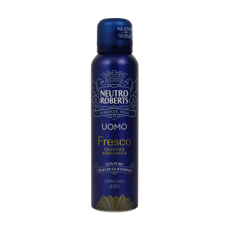 NEUTRO ROBERTS DEODORANTE UOMO FRESCO ESSENZA GRUMATA SPRAY 150 ML