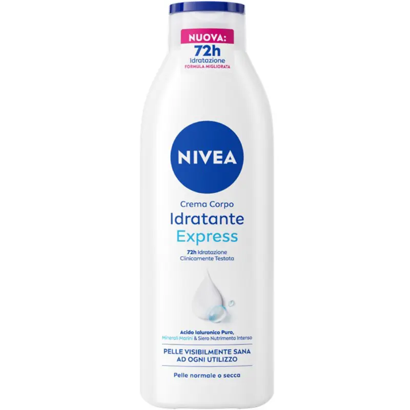 NIVEA BODY FLUIDA IDRATANTE EXPRESS PELLE NORMALE o SECCA 250 ML