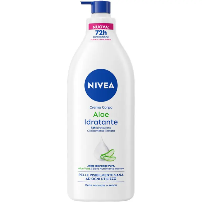 NIVEA BODY FLUIDA PUMP ALOE IDRATANTE PELLE NORMALE o SECCA 500 ML