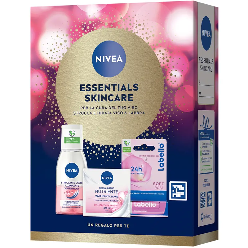 NIVEA COFANETTO REGALO DONNA ESSENTIAL SKIN CARE