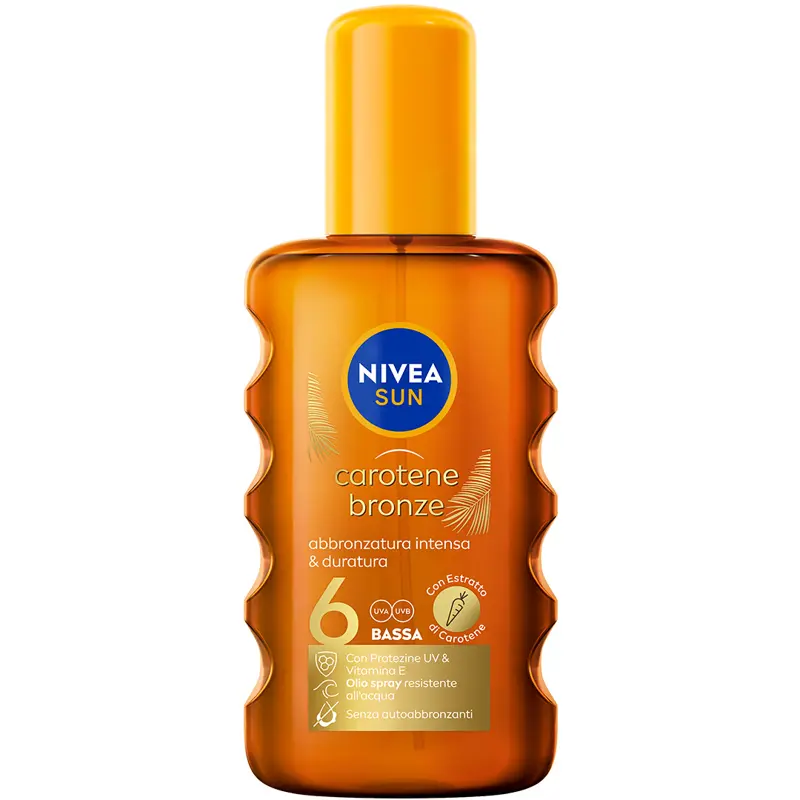 NIVEA SOLARE OLIO SPRAY ABBRONZANTE INTENSO SPF 6 200ML