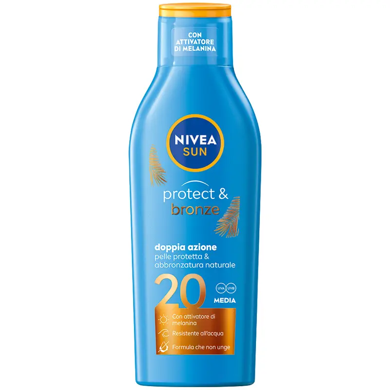 NIVEA SOLARE PROTECT & BRONZE LATTE SPF20 200 ML
