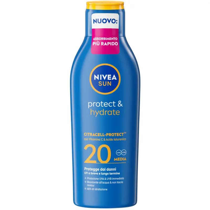 NIVEA SOLARE PROTECT & HYDRATE LATTE SFP20 200 ML