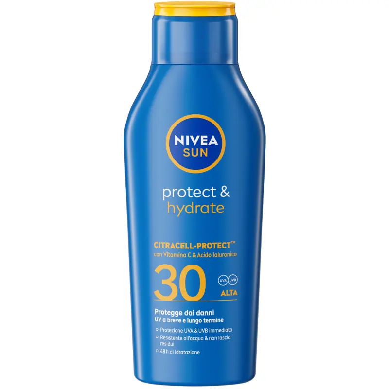 NIVEA SOLARE PROTECT & HYDRATE LOZIONE FP30 400 ML