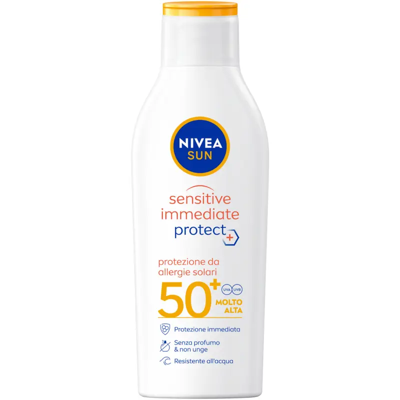NIVEA SOLARE SENSITIVE & PROTECT ALLERGY LATTE SFP50+ 200 ML