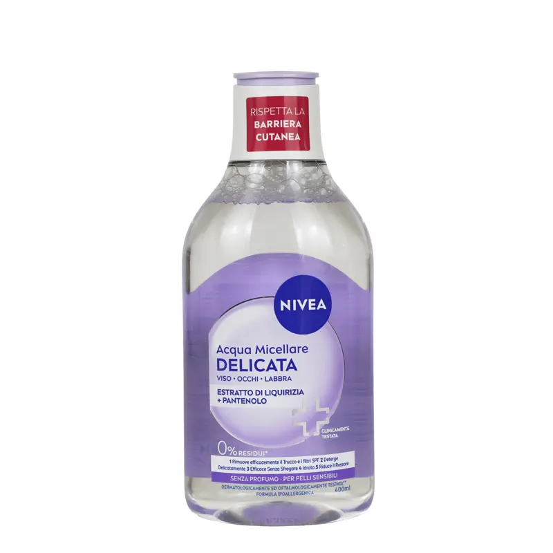 NIVEA VISO ACQUA MICELLARE PELLI SENSIBILI 5in1 400 ML