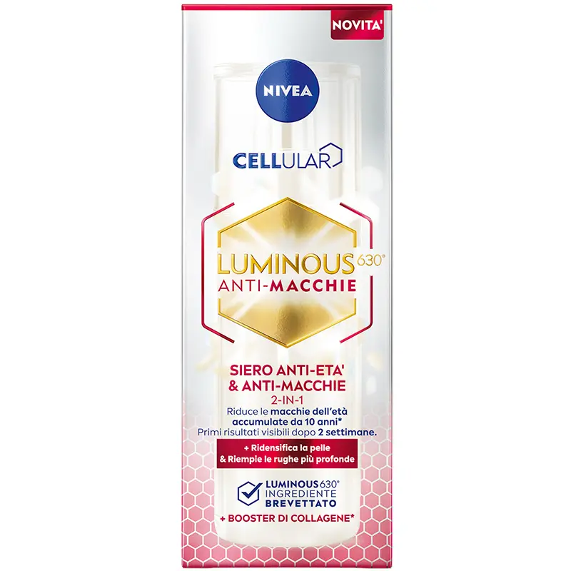NIVEA VISO CELLULAR LUMINOUS SIERO ANTI ETA' & ANTI MACCHIE 30 ML