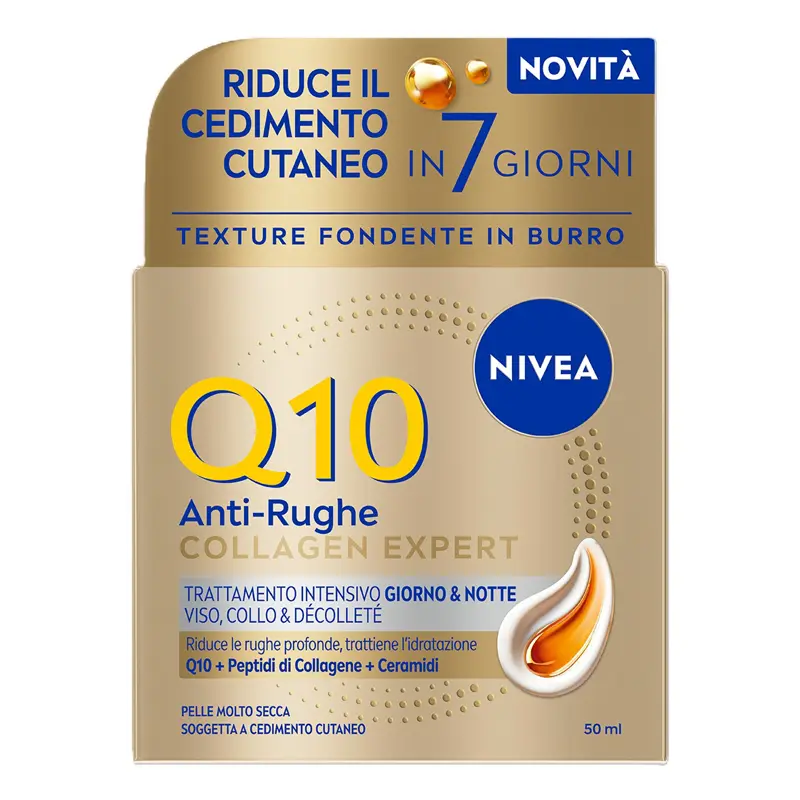NIVEA VISO Q10 TRATTAMENTO INTENSIVO GIORNO & NOTTE ANTI RUGHE 50 ML