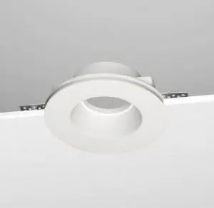 NOBILE ILLUMINAZIONE 9093 Faretto Incasso Gesso Senza Vetro Rotondo 8W GU10 Ø130mm IP20