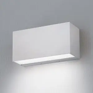 NOBILE ILLUMINAZIONE BA20/1A/3K/W Lampada Parete LED Metallo 15W 924 Lumen 3000K Bianca Dimmerabile